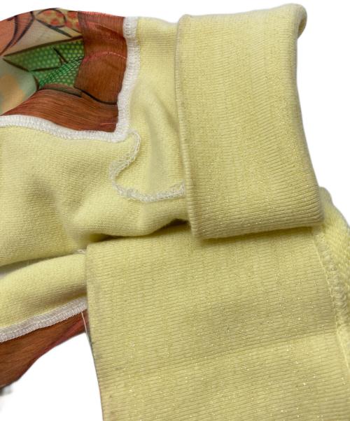 Midorikawa（ミドリカワ）Midorikawa (ミドリカワ) OUT OF MUSEUM CREW イエロー サイズ:Sの古着・服飾アイテム