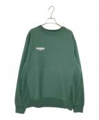 VOYAGEボヤージュ）の古着「クルーネックスウェット」｜グリーン