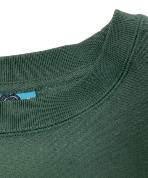 VOYAGE（ボヤージュ）VOYAGE (ボヤージュ) クルーネックスウェット グリーン サイズ:Mの古着・服飾アイテム