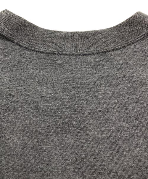 COMME des GARCONS HOMME（コムデギャルソン オム）COMME des GARCONS HOMME (コムデギャルソン オム) チェックニットTシャツ グレー サイズ:Freeの古着・服飾アイテム