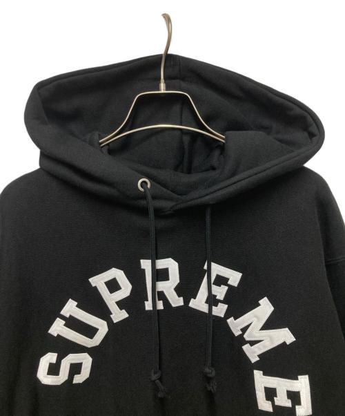 SUPREME（シュプリーム）SUPREME (シュプリーム) Champion (チャンピオン) Hooded Sweatshirt ブラック サイズ:Mの古着・服飾アイテム
