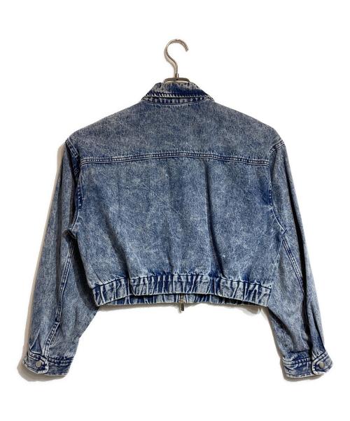 MAISON SPECIAL（メゾンスペシャル）MAISON SPECIAL (メゾンスペシャル) Metal twist button short blouson インディゴ サイズ:FREEの古着・服飾アイテム