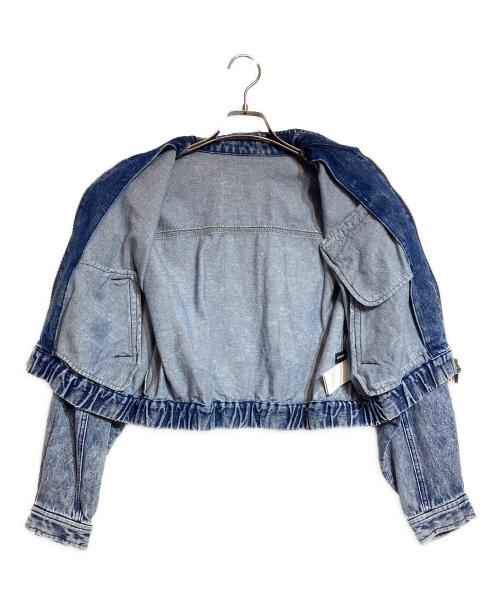 MAISON SPECIAL（メゾンスペシャル）MAISON SPECIAL (メゾンスペシャル) Metal twist button short blouson インディゴ サイズ:FREEの古着・服飾アイテム