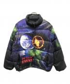 SUPREME×UNDERCOVERシュプリーム×アンダーカバー）の古着「Public Enemy Puffy Jacket」｜マルチカラー
