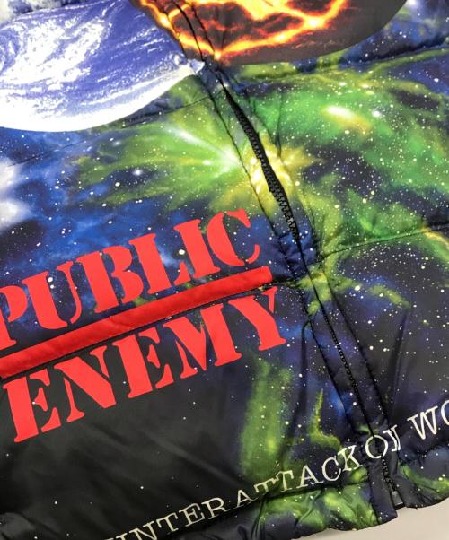 SUPREME（シュプリーム）Supreme (シュプリーム) UNDERCOVER (アンダーカバー) Public Enemy Puffy Jacket マルチカラー サイズ:Mの古着・服飾アイテム