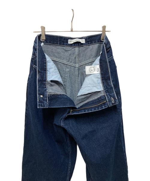POLAR SKATE CO.（ポーラースケートカンパニー）POLAR SKATE CO. (ポーラースケートカンパニー) デニムパンツ インディゴ サイズ:Lの古着・服飾アイテム
