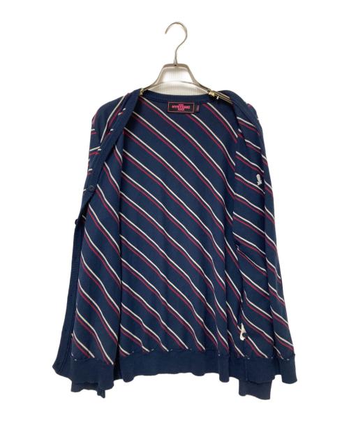 THE histeric（ザ ヒステリック）THE histeric (ザ ヒステリック) 長袖カーディガン ネイビー サイズ:Mの古着・服飾アイテム