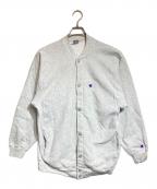 Championチャンピオン）の古着「リバースウィーブスナップカーディガン」｜グレー