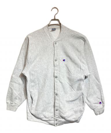 USA製 古着 00's チャンピオン リバースウィーブ スナップカーディガン 中古・古着通販】Champion (チャンピオン) リバースウィーブスナップ