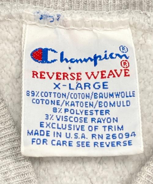 Champion（チャンピオン）Champion (チャンピオン) リバースウィーブスナップカーディガン グレー サイズ:X-LARGEの古着・服飾アイテム