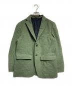 JIL SANDERジルサンダー）の古着「ウールテーラードジャケット/Wool Tailored Jacket」｜グリーン