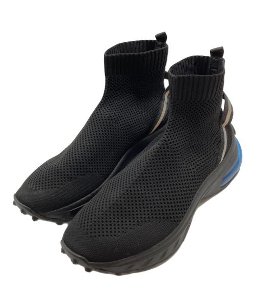 DSQUARED2（ディースクエアード）DSQUARED2 (ディースクエアード) ハイソックススニーカー ブラック サイズ:41の古着・服飾アイテム