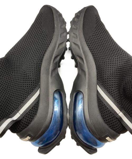 DSQUARED2（ディースクエアード）DSQUARED2 (ディースクエアード) ハイソックススニーカー ブラック サイズ:41の古着・服飾アイテム