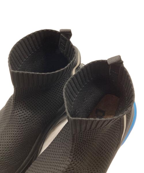 DSQUARED2（ディースクエアード）DSQUARED2 (ディースクエアード) ハイソックススニーカー ブラック サイズ:41の古着・服飾アイテム