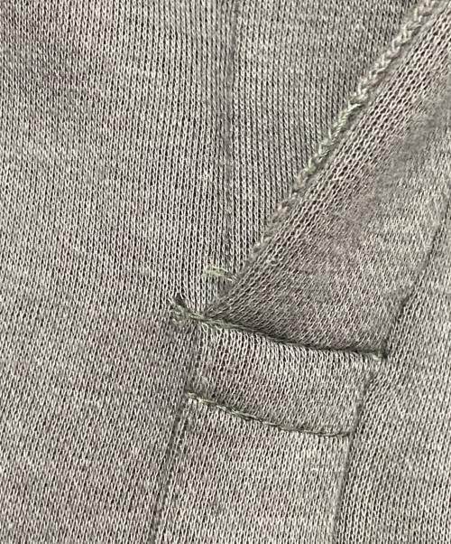 IRENISA（イレニサ）IRENISA (イレニサ) MODIFIED SLEEVE HOODED PULLOVER グレー サイズ:3の古着・服飾アイテム