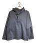 IRENISA（イレニサ）の古着「MODIFIED SLEEVE HOODED PULLOVER」｜グレー