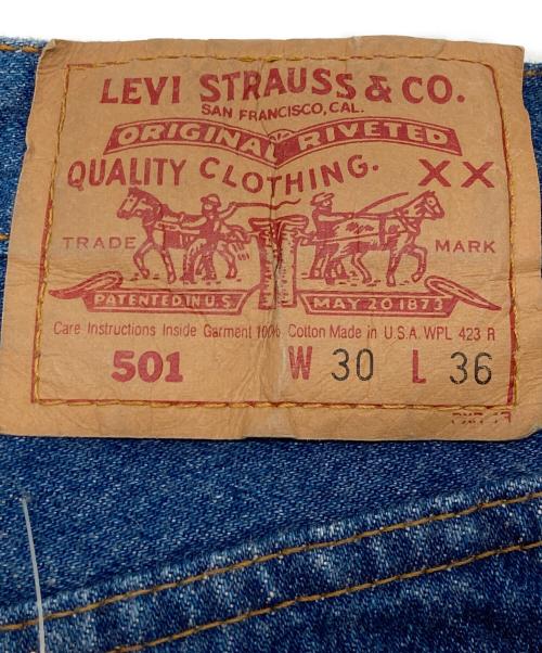 LEVI'S（リーバイス）LEVI'S (リーバイス) USA製501デニムパンツ インディゴ サイズ:W30L36の古着・服飾アイテム