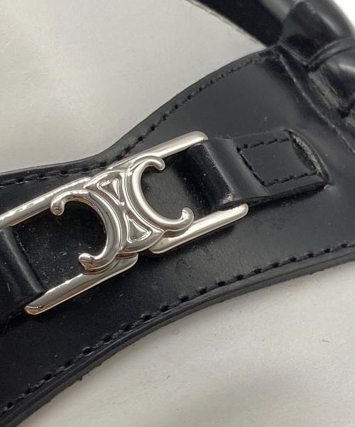 CELINE（セリーヌ）CELINE (セリーヌ) ルコ トリオンフ ローファー ブラック サイズ:41の古着・服飾アイテム