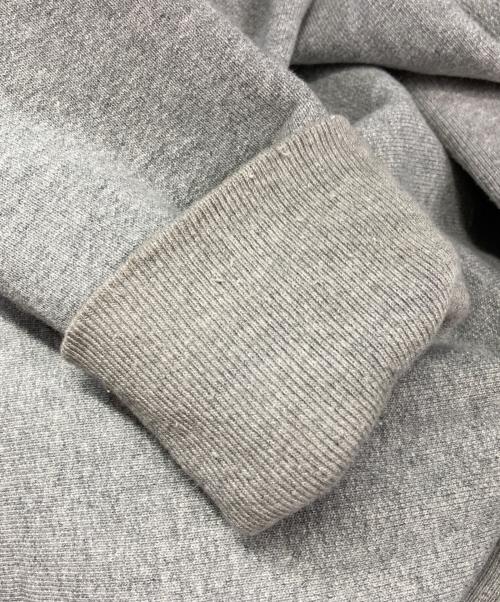 19SO（ナインティーンエスオー）19SO (ナインティーンエスオー) 「I LOVE YOU」刺繍スウェット グレー サイズ:Ｌの古着・服飾アイテム