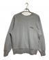 19SO（ナインティーンエスオー）の古着「「I LOVE YOU」刺繍スウェット」｜グレー