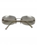 CHANELシャネル）の古着「リムレスサングラス」｜シルバー