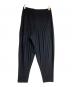 HOMME PLISSE ISSEY MIYAKE (オムプリッセ イッセイ ミヤケ) BASICSプリーツパンツ ブラック サイズ:1：28000円