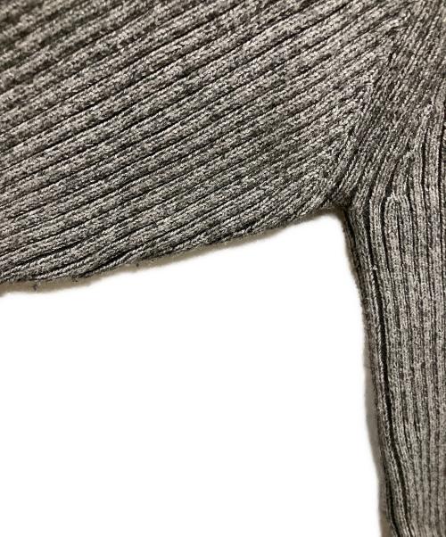 A BATHING APE（ア ベイシング エイプ）A BATHING APE (ア ベイシング エイプ) Damage Relaxed-Fit Sweater グレー サイズ:Mの古着・服飾アイテム