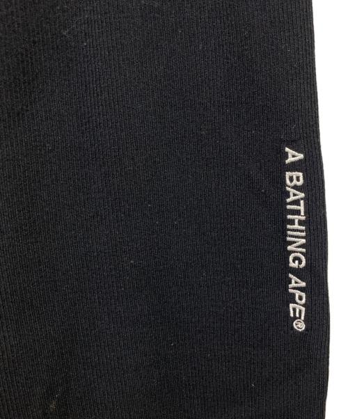 A BATHING APE（ア ベイシング エイプ）A BATHING APE (ア ベイシング エイプ) 1stカモリブパンツ ブラック サイズ:-の古着・服飾アイテム
