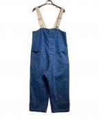 nest Robeネストローブ）の古着「デッキサロペット オーバーオール」｜インディゴ