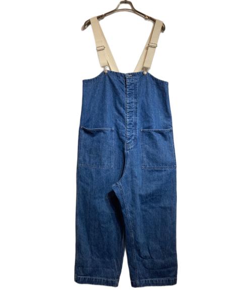nest Robe（ネストローブ）nest Robe (ネストローブ) デッキサロペット オーバーオール インディゴ サイズ:FREEの古着・服飾アイテム