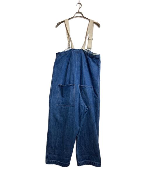 nest Robe（ネストローブ）nest Robe (ネストローブ) デッキサロペット オーバーオール インディゴ サイズ:FREEの古着・服飾アイテム