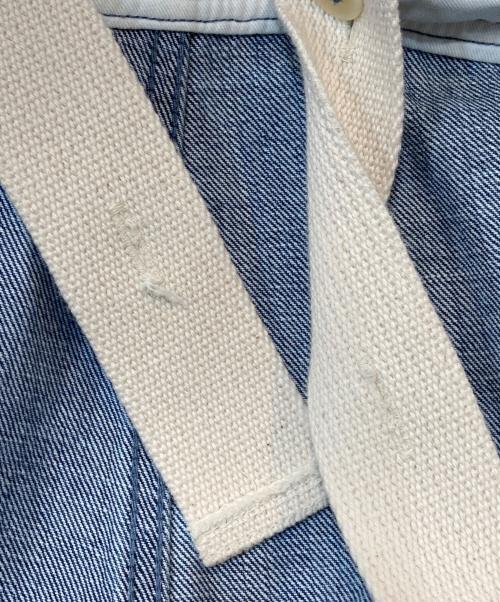 nest Robe（ネストローブ）nest Robe (ネストローブ) デッキサロペット オーバーオール インディゴ サイズ:FREEの古着・服飾アイテム