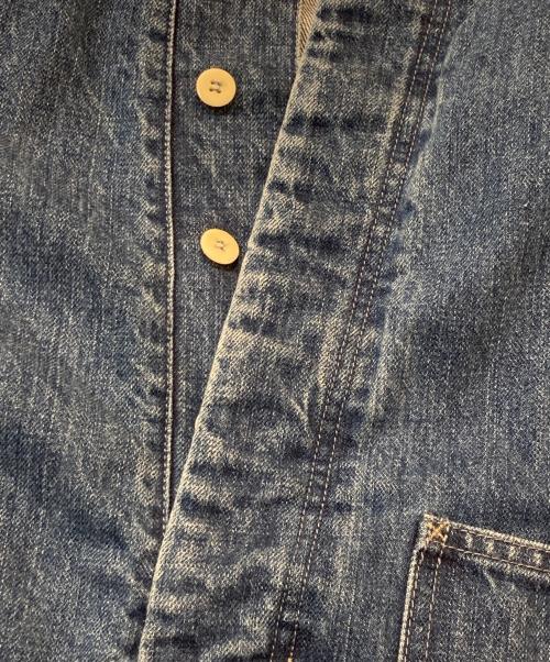 nest Robe（ネストローブ）nest Robe (ネストローブ) デッキサロペット オーバーオール インディゴ サイズ:FREEの古着・服飾アイテム