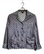 LOUIS VUITTONルイ ヴィトン）の古着「3Dモノグラムシルクシャツ」｜マルチカラー