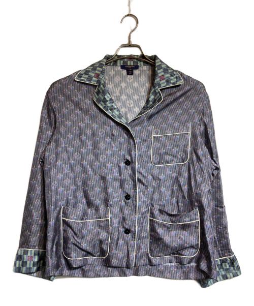 LOUIS VUITTON（ルイ ヴィトン）LOUIS VUITTON (ルイ ヴィトン) 3Dモノグラムシルクシャツ マルチカラー サイズ:36の古着・服飾アイテム