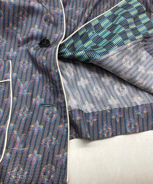 LOUIS VUITTON（ルイ ヴィトン）LOUIS VUITTON (ルイ ヴィトン) 3Dモノグラムシルクシャツ マルチカラー サイズ:36の古着・服飾アイテム