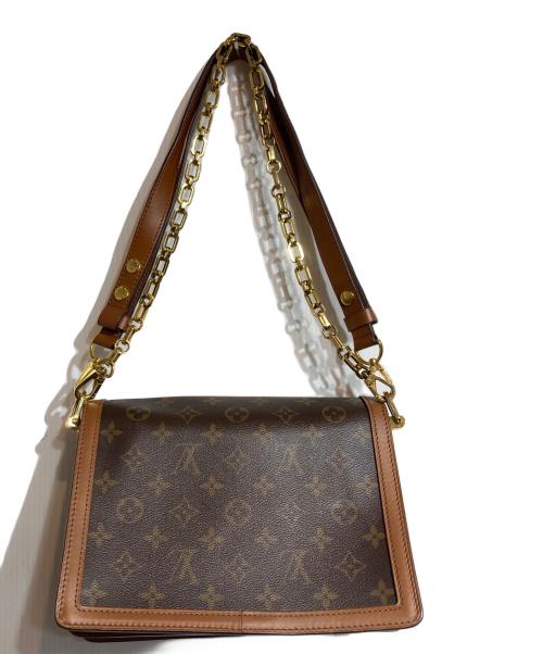 LOUIS VUITTON（ルイ ヴィトン）LOUIS VUITTON (ルイ ヴィトン) ドーフィーヌ MM ブラウン サイズ:下記参照の古着・服飾アイテム