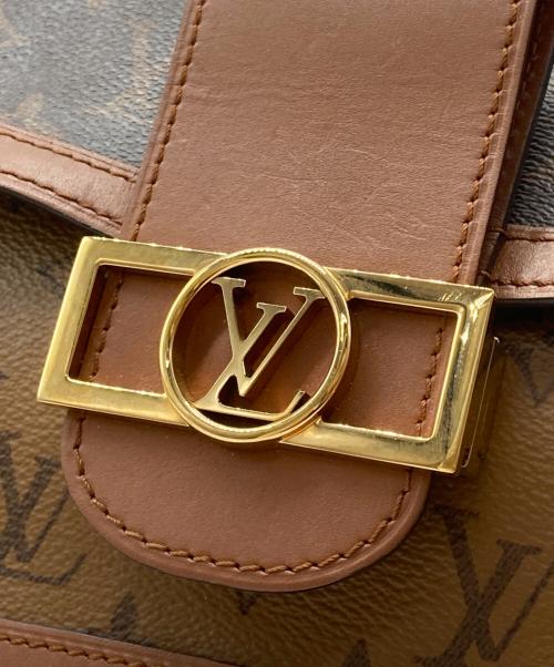 LOUIS VUITTON（ルイ ヴィトン）LOUIS VUITTON (ルイ ヴィトン) ドーフィーヌ MM ブラウン サイズ:下記参照の古着・服飾アイテム