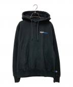 Champion REVERSE WEAVEチャンピオン リバース ウィーブ）の古着「プルオーバーパーカー」｜ブラック