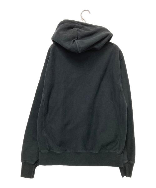 Champion REVERSE WEAVE（チャンピオン リバース ウィーブ）Champion REVERSE WEAVE (チャンピオン リバース ウィーブ) プルオーバーパーカー ブラック サイズ:Mの古着・服飾アイテム