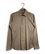 PRADAプラダ）の古着「ストレッチシャツ」｜カーキ