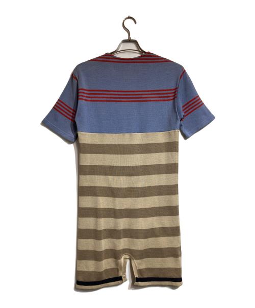 MARNI（マルニ）MARNI (マルニ) 半袖ニットワンピース ブルー サイズ:44の古着・服飾アイテム