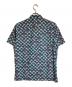 PRADA (プラダ) 総柄シャツ ブルー×グレー サイズ:41：18000円