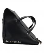 BALENCIAGAバレンシアガ）の古着「トライアングルダッフルM 2WAバッグ」｜ブラック