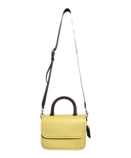 COACH（コーチ）COACH (コーチ) ローグトップハンドルカラーブロックバッグ イエローの古着・服飾アイテム