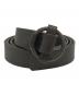 Yohji Yamamoto pour homme（ヨウジヤマモト プールオム）の古着「MAT SOFT OIL 25MM FREE BELT」｜ブラック