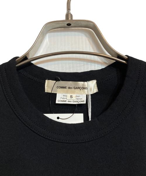 COMME des GARCONS（コムデギャルソン）COMME des GARCONS (コムデギャルソン) ロゴ Tシャツ ブラック サイズ:Sの古着・服飾アイテム
