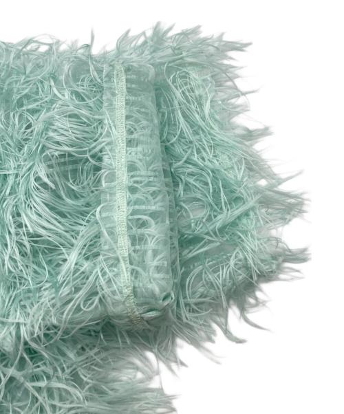 cygne（シーニュ）cygne (シーニュ) フェザートップス Moni ブルー サイズ:Fの古着・服飾アイテム