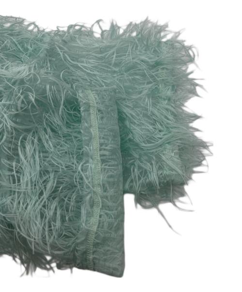 cygne（シーニュ）cygne (シーニュ) フェザートップス Moni ブルー サイズ:Ｆの古着・服飾アイテム