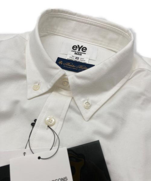 eYe COMME des GARCONS JUNYAWATANABE MAN（アイ コム デ ギャルソン ジュンヤ ワタナベ マン）eYe COMME des GARCONS JUNYAWATANABE MAN BROOKS BROTHERS (ブルックスブラザーズ) Cotton Oxford ホワイト サイズ:XSの古着・服飾アイテム